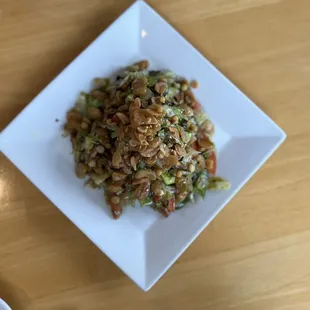 Burmese Tea Leaf Salad / Laphet