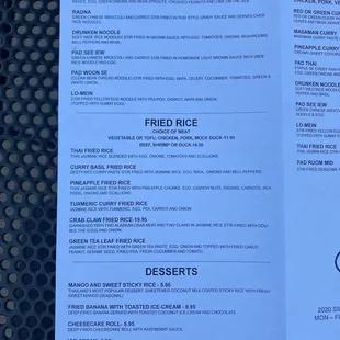 Menu page 4