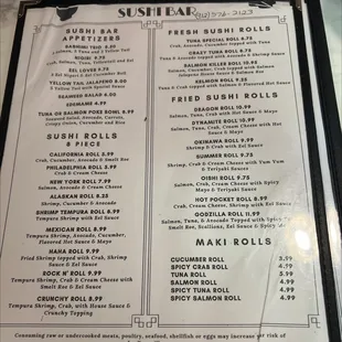 Sushi Bar