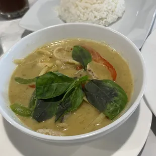 Green Curry with Chicken