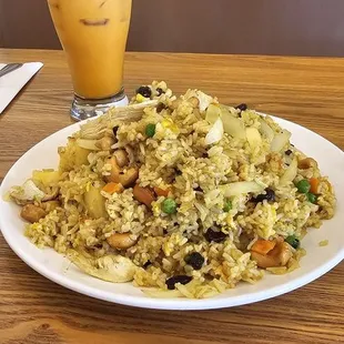 Tropical fried rice $14.99