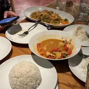 Red curry, Bangkok Shrimp