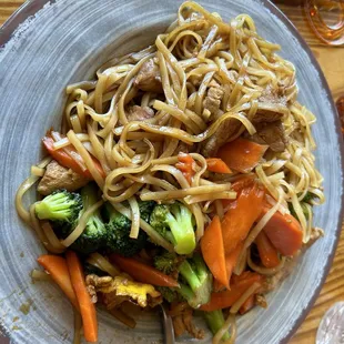 Bangkok noodles with chicken...