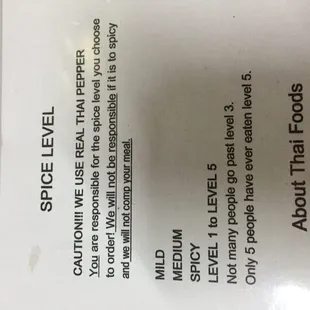 They are serious about their spice