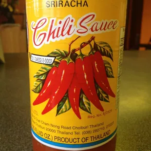 Thai Arawan&apos;s Sriracha sauce! This is the real Thai brand! Not to be confused with a Tapito sauce.