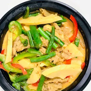 34. Thai Red Curry with Seitan