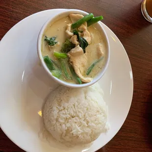 Lunch Green Curry