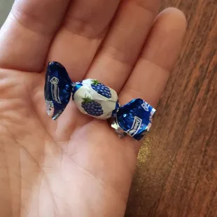 World's tiniest blackberry candy. So cute!