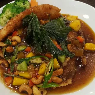 Spicy Tilapia in Mango Sauce