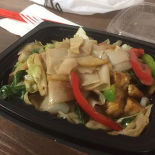 Drunken noodles