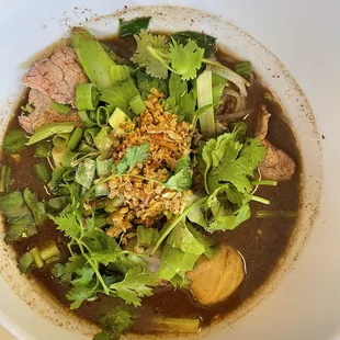 Papaya and Boat Noodles