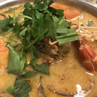 Tom Yum Fresh Water Shrimp