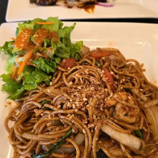 SHRIMP GARLIC NOODLES!