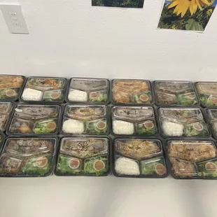7/2/24 (tue): Lunches for the team. Restaurant did a great job with labeling each order w/ name &amp; well-packaged for transportation!