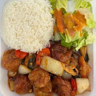 Sweet Tangy Shrimp