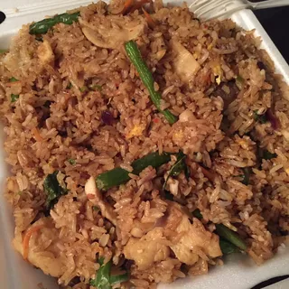Thai Spicy Fried Rice Plate