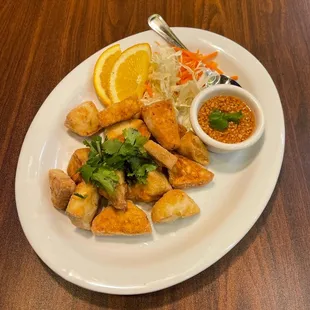 Fried tofu