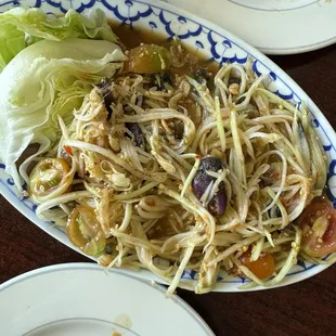 24. Thai Style Papaya Salad