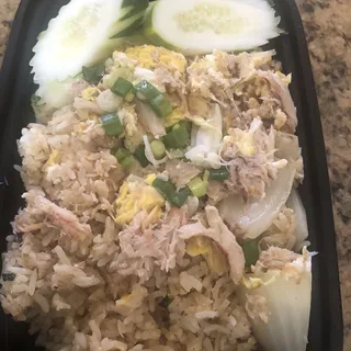 Crab meat fried rice