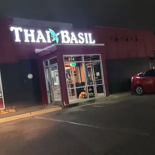 Exterior view of restaurant