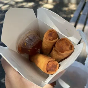 Egg 50. Thai Fried Spring Rolls