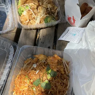21. Pad Thai Chicken &amp; Prawns