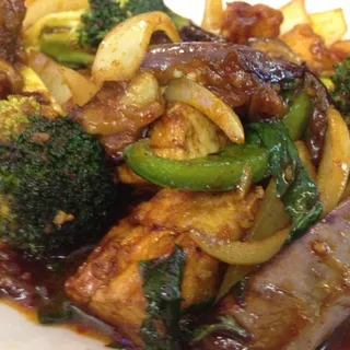 32. Basil Eggplant Tofu