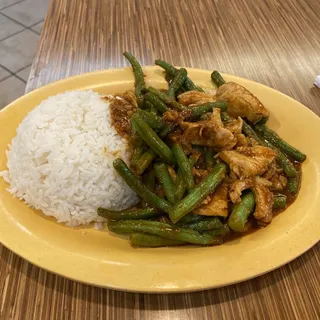 48. Pad Prik King Chicken