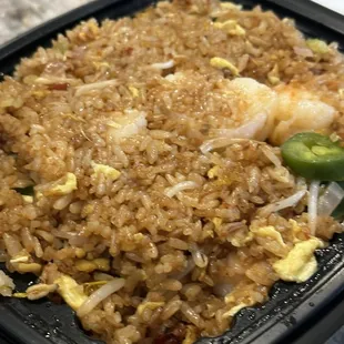 Shrimp Basil Fried Rice