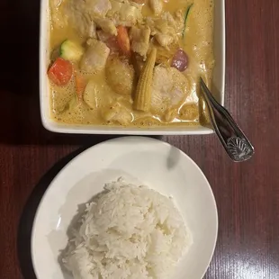 Panang Curry Dinner