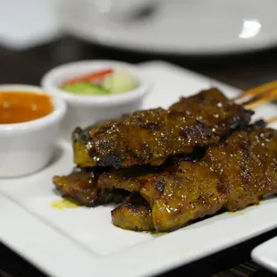 Beef satay