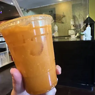 Thai iced tea