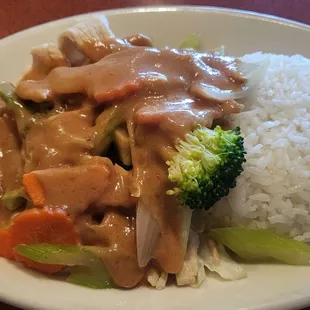 Peanut sauce delight