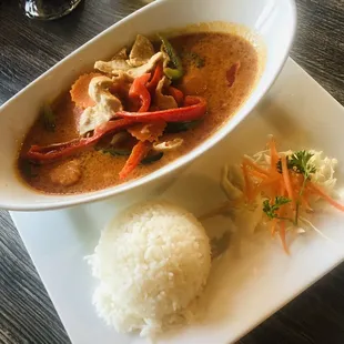 Panang Curry with pork