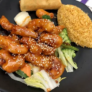 Sesame Chicken Lunch