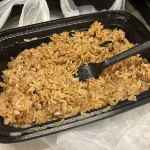 Basil rice with chicken