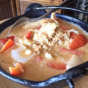 Panang chicken curry