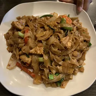 Drunken Noodle with Tofu