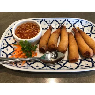 Fried prawn appetizer.