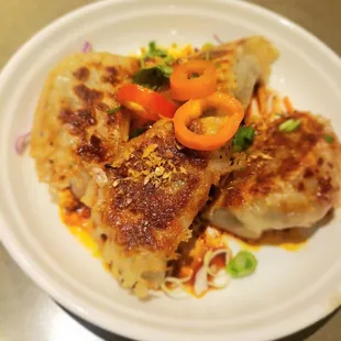 Impossible Potstickers (vegan) - 2023 Lunar New Year Menu