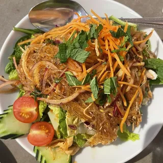 Yum Woonsen*  Spicy Noodles Salad (GF)