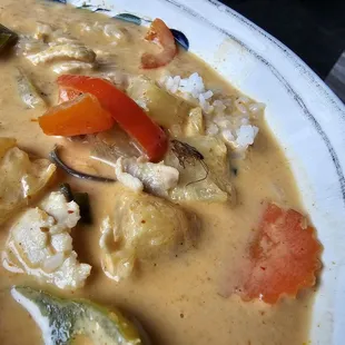 Cockroach in Thai Basil Curry