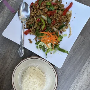 food, salads