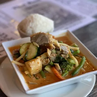 Red Curry (Kang Dang) with Duck