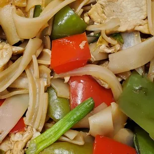 Chicken Drunken Noodles EXCELLENT!