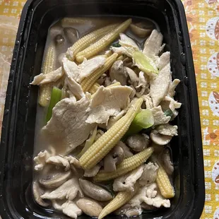 Chicken with Sweet Baby Corn