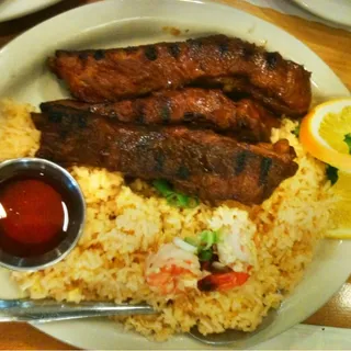B.B.Q. Pork Spare Rib Dinner