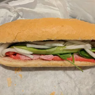 Combination Vietnamese Sandwich (Banh Mi Dac Biet)