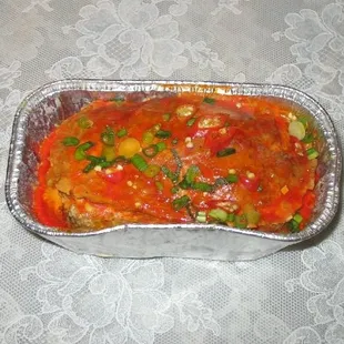 Vietnamese meatloaf .... interesting