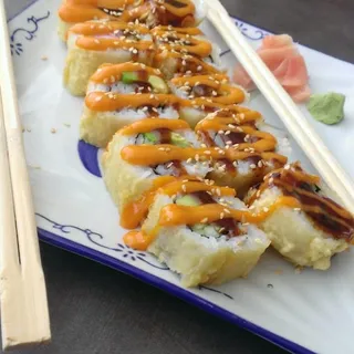 Golden California Roll (Deep Fried)